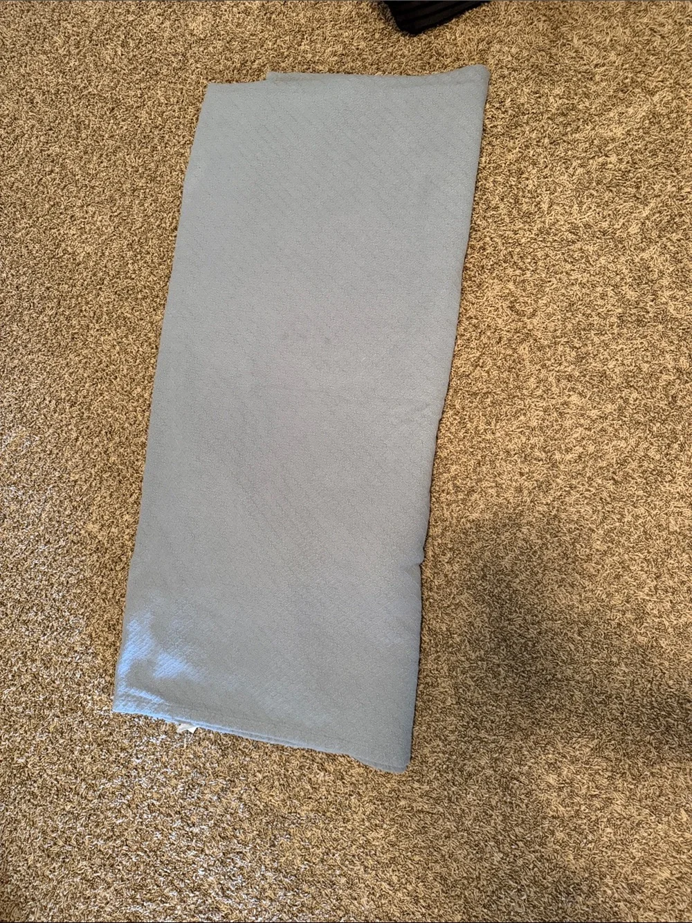 Cozy Quilted Light Blue Throw Blanket - Everyday Comfort
